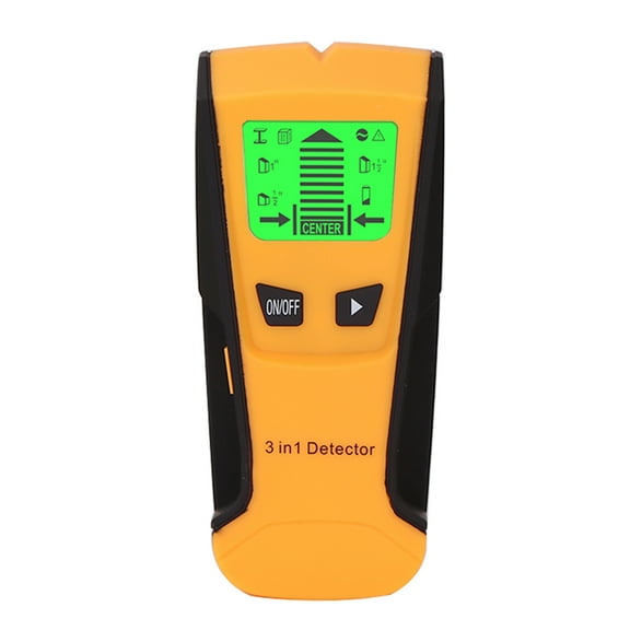 Metal Wood Detector 3 in 1 Stud Finder LCD Screen Precise Position Stud Sensor Thickness Measuring Instruments Wall Beam Scanner for Wood AC Wire Metal Studs Joist Detection
