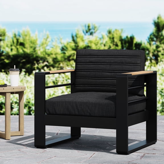 Metal & Wood - Open Slat Design - Porch Decor - Elegant Look