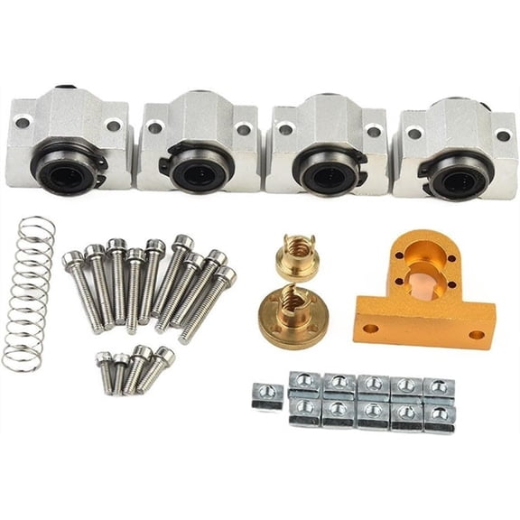 Metal X- Kit for CNC 3018 Pro Router Milling Equipment Suitable for 10mm Shaft Diameter CNC3018 CNC3018PRO Machines