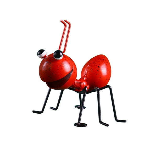 Metal Yard Art Garden Decorative Cute Ant Outdoor Wall Sculptures, Metal Yard Art Cute Ant Garden Decor for Outside Lawn Ornaments Porch Backyard Wall Sculpture Fence Decorations