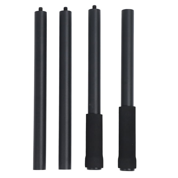 Metal Yoga Stick, Adjustable Enhance Stability Improved Flexibility Workout Stretching Stick Workout Pole Secure Grip Rugged Steel For Fitness