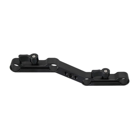 Metal Z-Shaped Clamp Mount Bracket Aluminum Alloy Rod Clamp 4-Hole Mounting