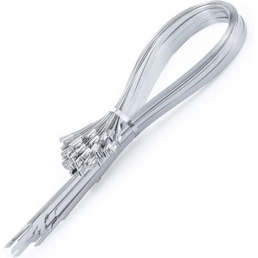 25-Pack Stainless Steel Zip Ties - 304 Grade, 26 Inch, 180 Lbs Tensile Strength, For Machinery, Cables, Pipes