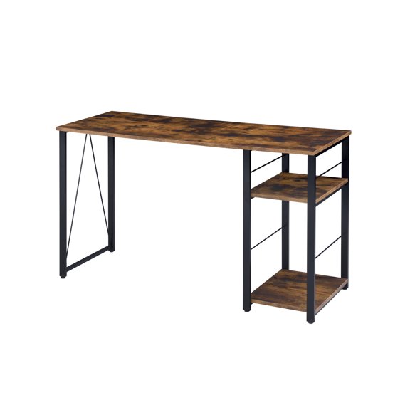 Metal and Paper Veneer Material | Writing Desk for Daily Tasks | Lightweight and Easy to Move