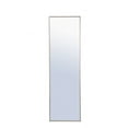 thumbnail image 1 of Metal frame Rectangle Mirror 18 inch Silver, 1 of 2
