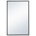 thumbnail image 1 of Metal frame rectangle mirror 18x28 inch in black, 1 of 5