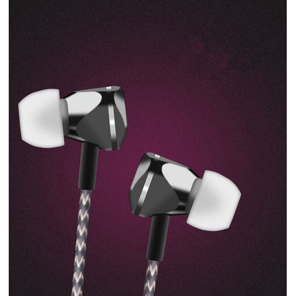Metal heavy bass earphone