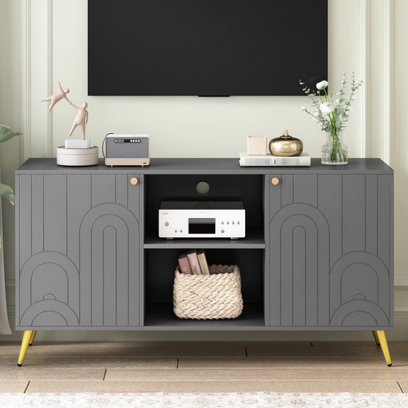 Metal legs and handles - Keep storage organized - Contemporary home - Exquisite design for living room