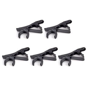 Metal mics Clip 5pcs Lapel Microphone Clip Accessories for Voice Recording and Video Calls durability &Easy to Use