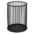 thumbnail image 1 of Metal pen holders for desks, makeup brush cups, pencil holders, office and home organizers - black, 1 of 5