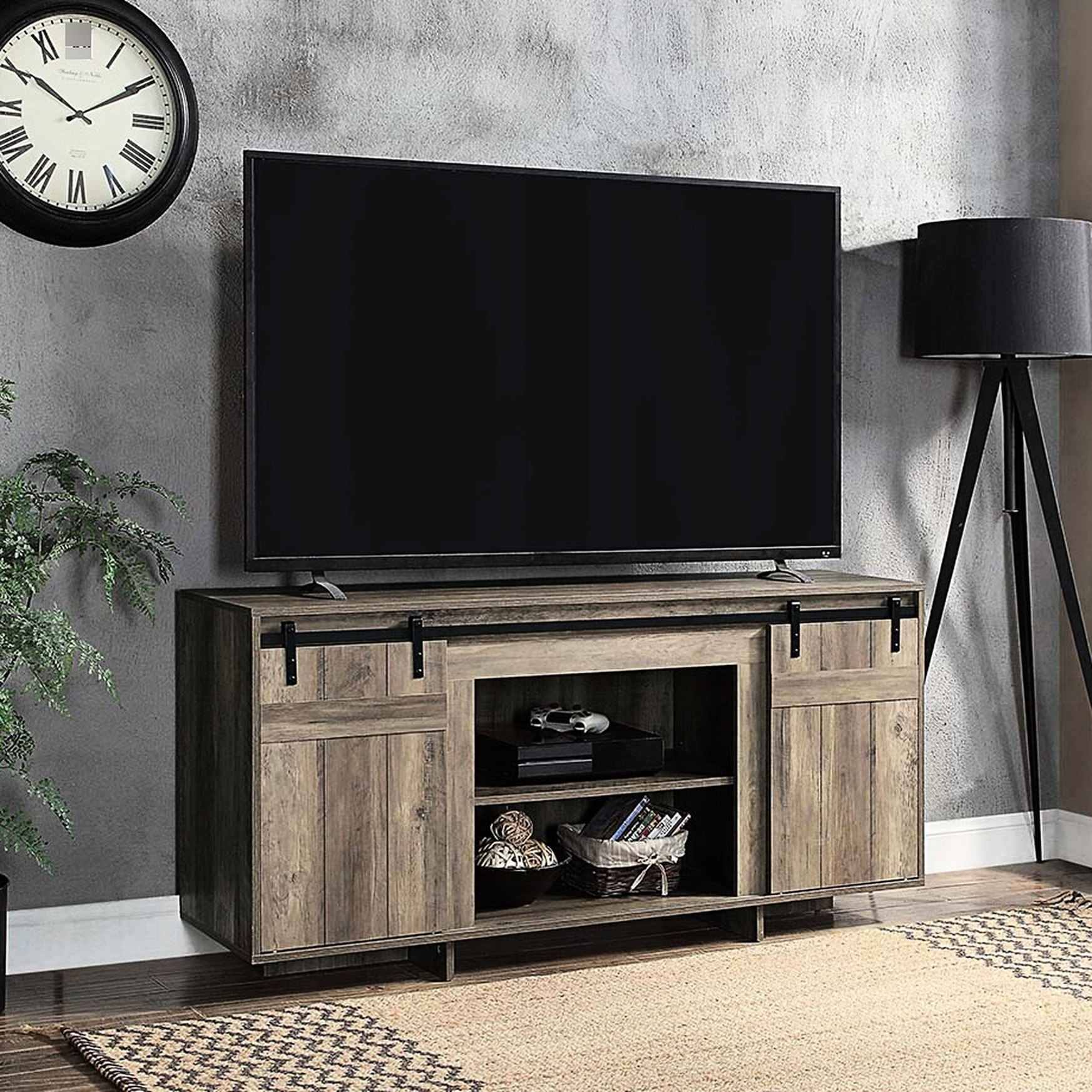 Entertainment Frame Metal - reinforced design - Holds 60 - inch flat screen - Family ...