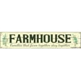 thumbnail image 1 of Metal tin sign Farmhouse Street Retro S 4x16 Inch Look Home Club Bar Poster wall art decoration, 1 of 4