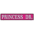 thumbnail image 1 of Metal tin sign Princess Dr. Street Retro S 4x16 Inch Look Home Club Bar Poster wall art decoration, 1 of 4