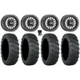thumbnail image 1 of MetalFX Delta Bdlk 15" Wheels Bk 30" Versa Cross V3 Tires KawasakiTeryxMule, 1 of 4