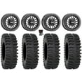 thumbnail image 1 of MetalFX Delta Bdlk 15" Wheels Bk 30" XT400 Tires Polaris RZR XP 1000 / PRO XP / Ranger XP 900/1000, 1 of 4