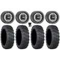 thumbnail image 1 of MetalFX Delta Bdlk 15" Wheels Bk 32" Versa Cross V3 Tires RZR Ranger, 1 of 4