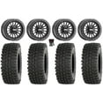 thumbnail image 1 of MetalFX Delta Bdlk 15" Wheels Bk 33" BDC Tires Can-Am Maverick X3 / Honda Pioneer 1000 / Talon, 1 of 4