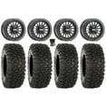 thumbnail image 1 of MetalFX Delta Bdlk 15" Wheels Bk 33" XC450 Tires Kawasaki Mule Pro FXT, 1 of 4