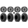 thumbnail image 1 of MetalFX Delta Bdlk 15" Wheels Bk 34" MotoVator Tires Polaris RZR XP 1000 / PRO XP / Ranger XP 900/1000, 1 of 4