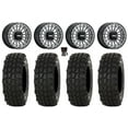 thumbnail image 1 of MetalFX Delta Bdlk CC 15" Wheels Bk 32" XComp ATR Tires Can-Am Maverick X3 / Honda Pioneer 1000 / Talon, 1 of 4