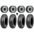 thumbnail image 1 of MetalFX Delta Bdlk CC 15" Wheels Bk 33" RAZR XT Tires Sportsman RZR Ranger, 1 of 4