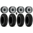 thumbnail image 1 of MetalFX Delta Bdlk CC 15" Wheels Bk 35" WarriorXTSticky Tires KawasakiTeryxMule, 1 of 4