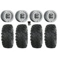 thumbnail image 1 of MetalFX Delta Bdlk CC 15" Wheels Gm 30" Roctane T4 Tires Kawasaki Mule ProFXT, 1 of 4
