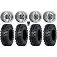thumbnail image 1 of MetalFX Delta Bdlk CC 15" Wheels Gm 32" MT911 Tires Kawasaki Teryx Mule, 1 of 4