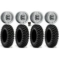 thumbnail image 1 of MetalFX Delta Bdlk CC 15" Wheels Gm 32" Warrior XT Tires Kawasaki Teryx Mule, 1 of 4