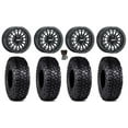 thumbnail image 1 of MetalFX Delta R Bdlk 15" Wheels Bk 32" Intersect Tires Polaris RZR Turbo R & Pro R Ranger 1500 Xpedition, 1 of 4