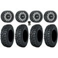 thumbnail image 1 of MetalFX Delta R Bdlk 15" Wheels Bk 32" Klever X/T Tires Polaris RZR Turbo R & Pro R Ranger 1500 Xpedition, 1 of 4