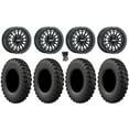 thumbnail image 1 of MetalFX Delta R Bdlk 15" Wheels Bk 32" MotoRally Tires Polaris RZR Turbo R & Pro R Ranger 1500 Xpedition, 1 of 4