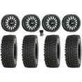 thumbnail image 1 of MetalFX Delta R Bdlk 15" Wheels Bk 35" BDC Tires Polaris RZR Turbo R & Pro R Ranger 1500 Xpedition, 1 of 4