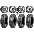 thumbnail image 1 of MetalFX Delta R Bdlk CC 15" Wheels Bk 32" RAZR XT Tires Polaris RZR Turbo R & Pro R Ranger 1500 Xpedition, 1 of 4