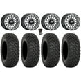 thumbnail image 1 of MetalFX Delta R Bdlk CC 15" Wheels Bk 32" RT320 Tires Polaris RZR Turbo R & Pro R Ranger 1500 Xpedition, 1 of 4