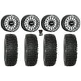 thumbnail image 1 of MetalFX Delta R Bdlk CC 15" Wheels Bk 35" RC500S Sticky Tires Polaris RZR Turbo R & Pro R Ranger 1500 Xpedition, 1 of 4