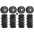 thumbnail image 1 of MetalFX Hitman Beadlock 15" Wheels Bk 32" Outlaw Max Tires Kawasaki Teryx Mule, 1 of 4
