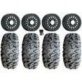 thumbnail image 1 of MetalFX Hitman Beadlock 15" Wheels Black 31" MotoClaw Tires Sportsman RZR Ranger, 1 of 4