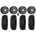 thumbnail image 1 of MetalFX Hitman Beadlock 15" Wheels Black 33" Roctane ST Tires Can-Am Maverick X3 / Honda Pioneer 1000 / Talon, 1 of 4