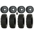 thumbnail image 1 of MetalFX Hitman Beadlock 15" Wheels Black 35" XComp ATR Tires SportsmanRZRRanger, 1 of 4