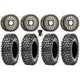thumbnail image 1 of MetalFX Hitman Beadlock 15" Wheels Bronze 32" Roxxzilla 396 Tires Can-Am Commander Maverick Renegade Outlander Defender, 1 of 4