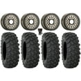 thumbnail image 1 of MetalFX Hitman Beadlock 15" Wheels Bronze 33" XTR370 Tires Can-Am Commander Maverick Renegade Outlander Defender, 1 of 4