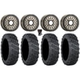 thumbnail image 1 of MetalFX Hitman Beadlock 15" Wheels Bronze 35" Versa Cross V3 Tires RZR Ranger, 1 of 4
