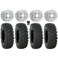 thumbnail image 1 of MetalFX Hitman Beadlock 15x6 Wheels Raw 30" XTR370 Tires Kawasaki Mule Pro FXT, 1 of 4