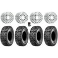 thumbnail image 1 of MetalFX Hitman Beadlock 15x6 Wheels Raw 33" Ridge Saw 2.0 Tires Can-Am Commander Maverick Renegade Outlander Defender, 1 of 4