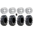 thumbnail image 1 of MetalFX Hitman Beadlock 15x6 Wheels Raw 34" Terminator Tires Can-Am Maverick X3 / Honda Pioneer 1000 / Talon, 1 of 4