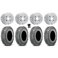 thumbnail image 1 of MetalFX Hitman Beadlock 15x6 Wheels Raw 35" Lynx SXS Tires Sportsman RZR Ranger, 1 of 4