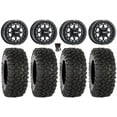 thumbnail image 1 of MetalFX Outlaw Bdlk 15" Wheels Bk 30" XC450 Tires Sportsman RZR Ranger, 1 of 4
