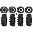 thumbnail image 1 of MetalFX Outlaw Bdlk 15" Wheels Bk 32" ACP Tires Sportsman RZR Ranger, 1 of 4