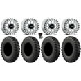thumbnail image 1 of MetalFX Outlaw Bdlk 15" Wheels Raw 37" MotoRally Tires Sportsman RZR Ranger, 1 of 4